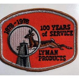 Tygmärke Lyman Products 100 year