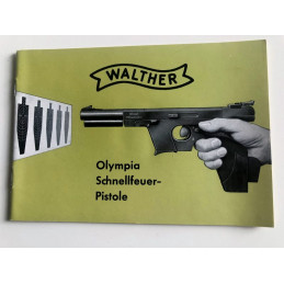 Instructionbook Walther Olympia