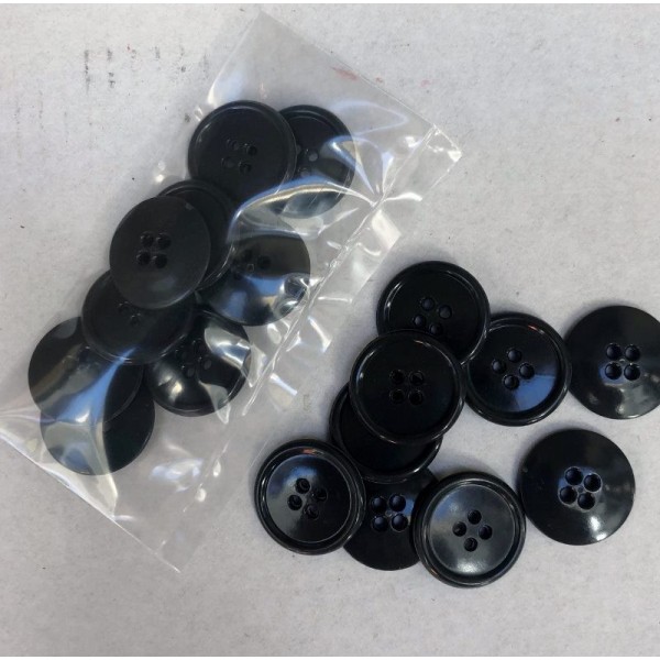 Knapp plast 23mm