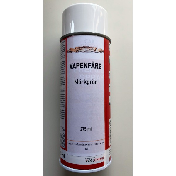 Vapenfärg Mörkgrön