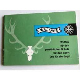 Reklamfolder Walther Vapen 1966