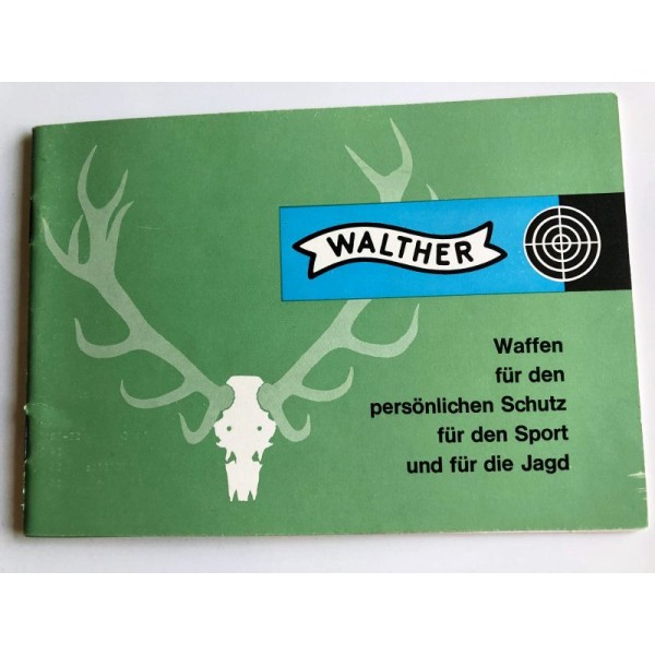 Reklamfolder Walther Vapen 1966