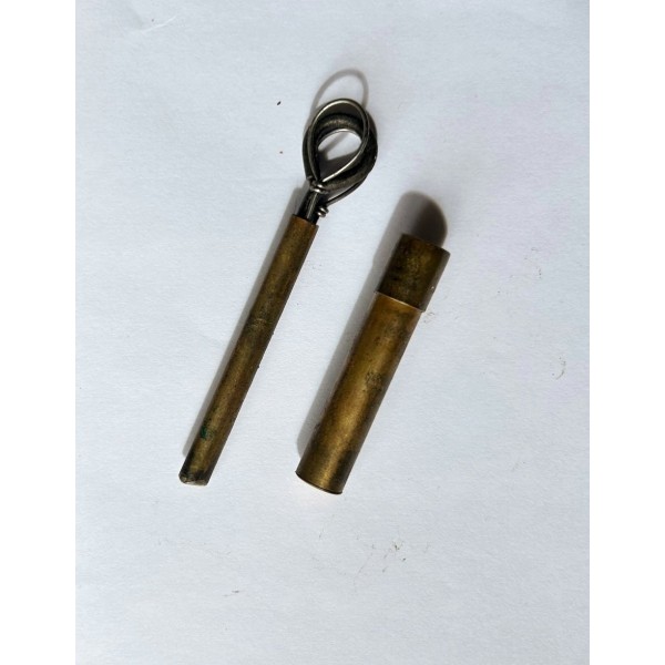 Cleaning set in brass tubes