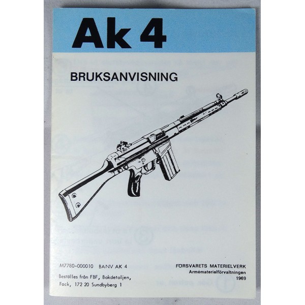 Bruksanvisning Ak-4