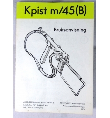 Bruksanvisning K-Pist m/45