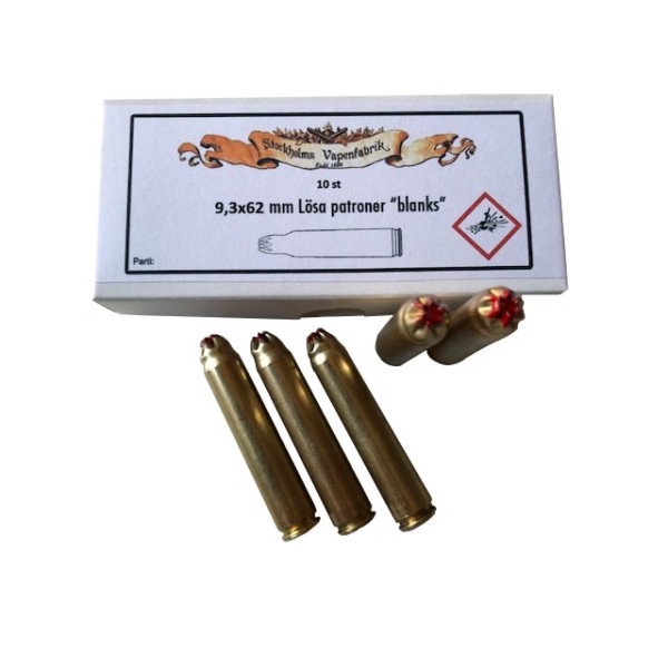 Blanks, Löspatron 9,3x62mm