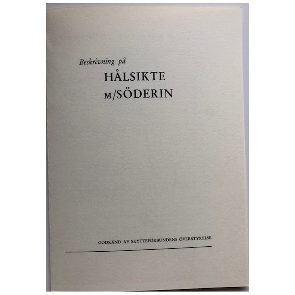 Folder diopter m/Söderin