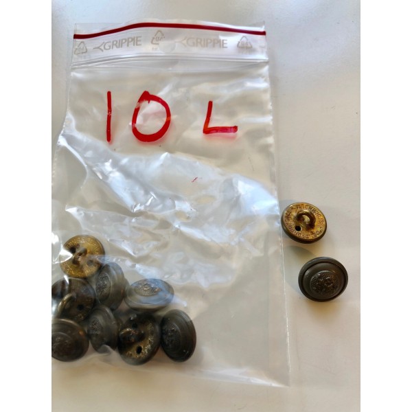 Uniformsknapp Nr 10 L