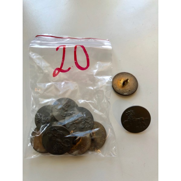 Uniformsknapp Nr 20